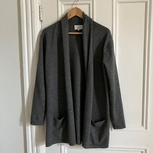 Cashmere shawl cardigan Eric Bompard large